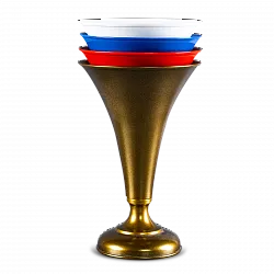 Кубок спортивный "Триколор" (бронза)